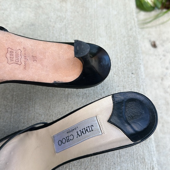 Jimmy Choo Black heels shoe size 39 - Picture 6 of 7